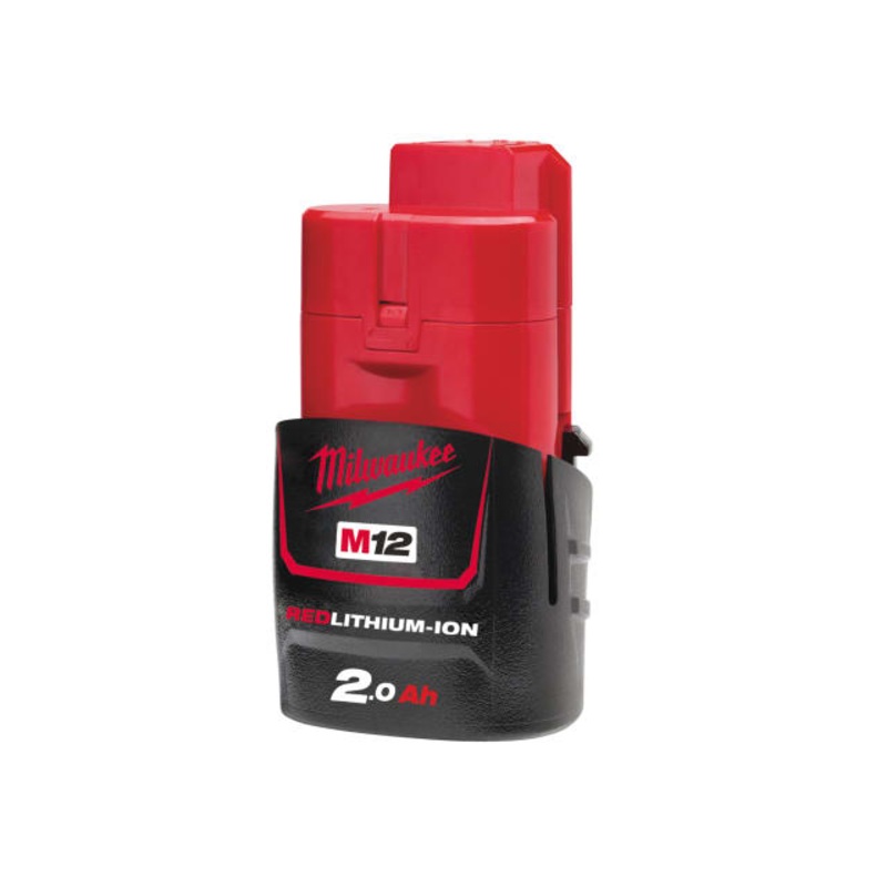 Milwaukee 12V M12 B2 REDLITHIUM-ION 2.0Ah Battery