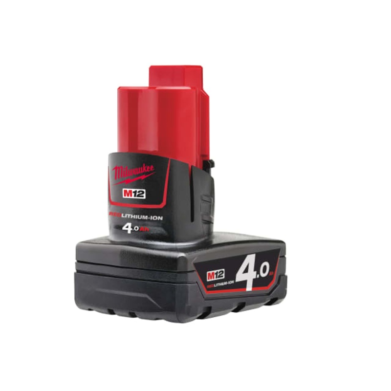 Milwaukee 12V M12 B4 REDLITHIUM-ION 4.0Ah Battery