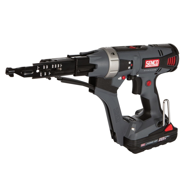 Senco 18V DS722 18V DuraSpin Auto-Feed Screwdriver Set (2 x 3.0Ah Li-ion + 2 x 200m Bits)