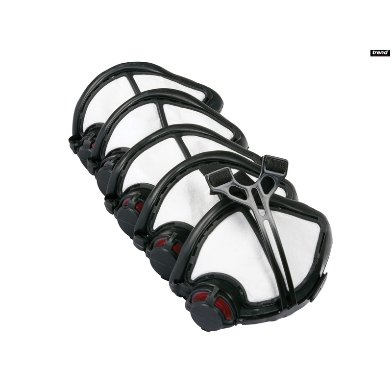 Trend AIR STEALTH Lite Pro FFP3 R D Mask Reusable Filter & Frame (Pack of 5)