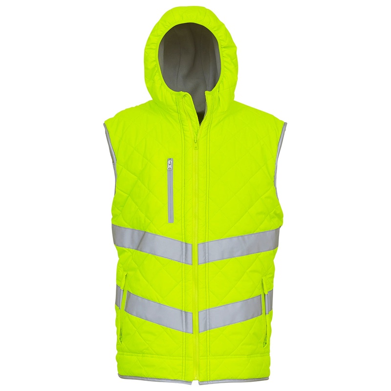 Yoko YK026 Hi-Vis Women's Kensington Hooded Gilet