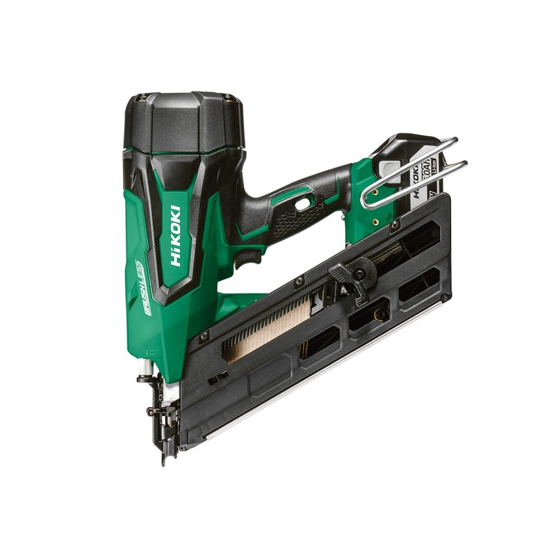 HiKoki 18V NR1890DBCL Brushless Framing Nailer Set (2 x 5.0Ah Li-ion + Charger + Case)