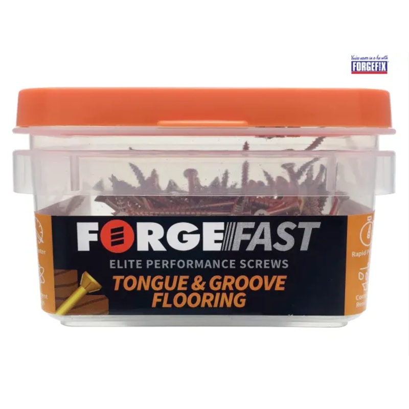 ForgeFast TORX Compatible Flooring Tongue Groove Screw 3.5 x 45mm Box 200