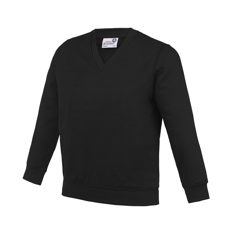 Academy Black - Kids Academy v-neck sweatshirt