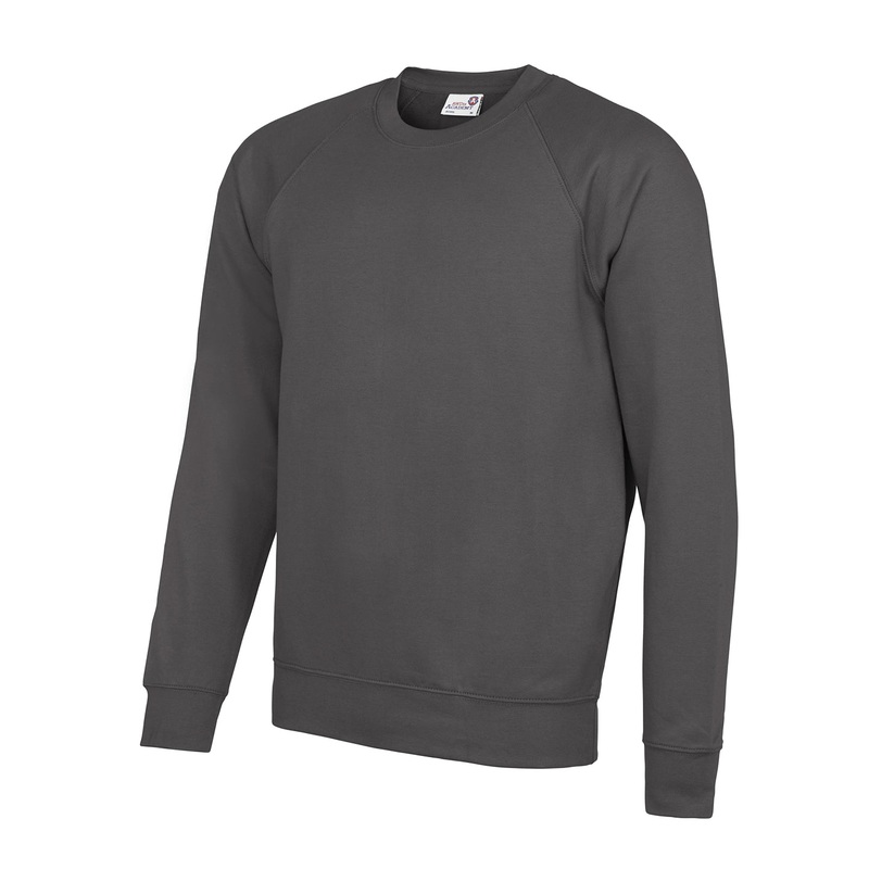Academy Charcoal - Senior Academy raglan sweatshirt