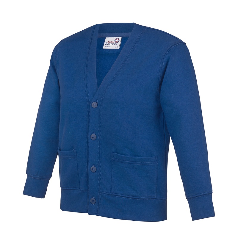 Academy Deep Royal - Kids Academy cardigan