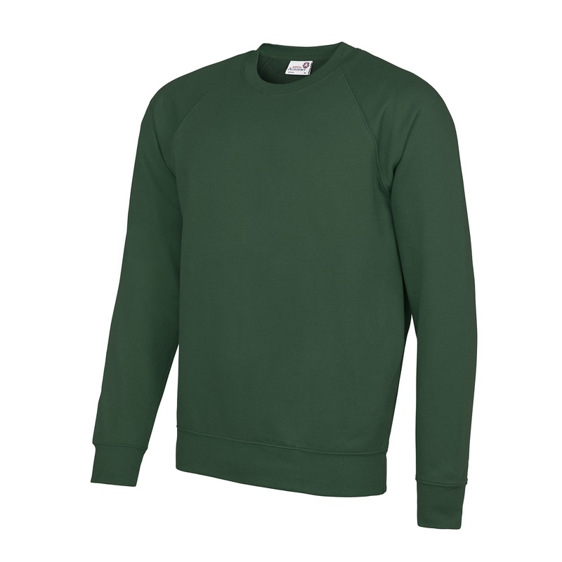 Academy Green - Senior Academy raglan sweatshirt