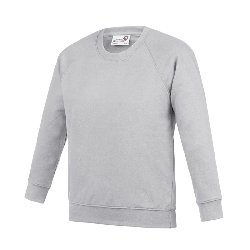 Academy Grey - Kids Academy raglan sweatshirt