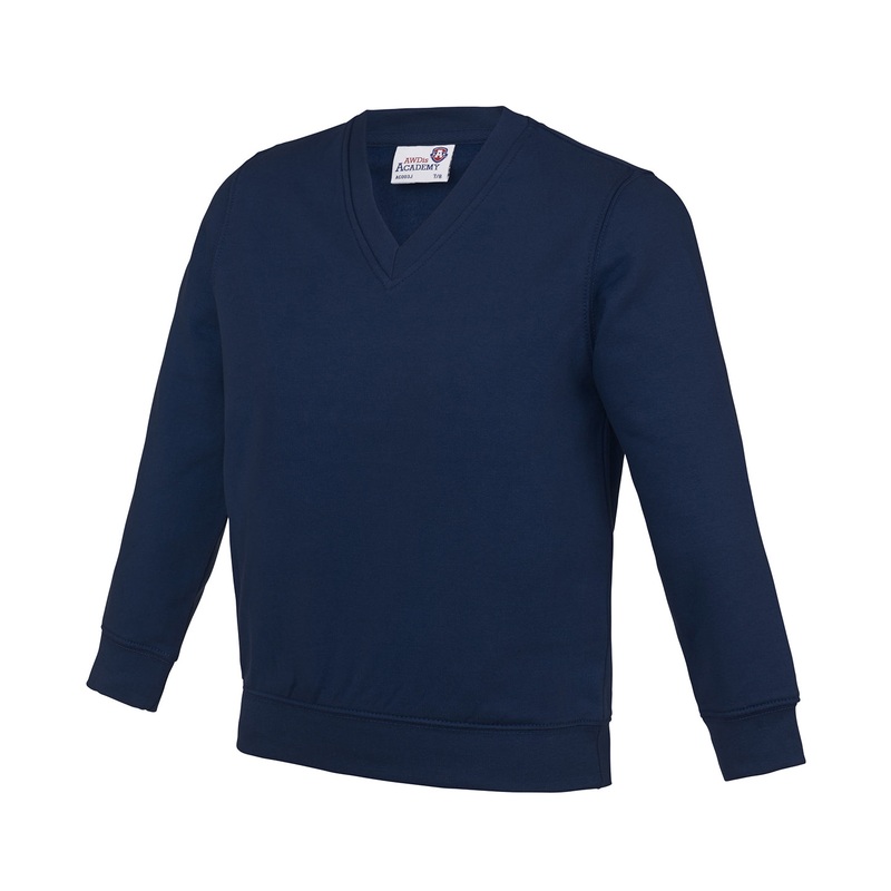Academy Navy - Kids Academy v-neck sweatshirt