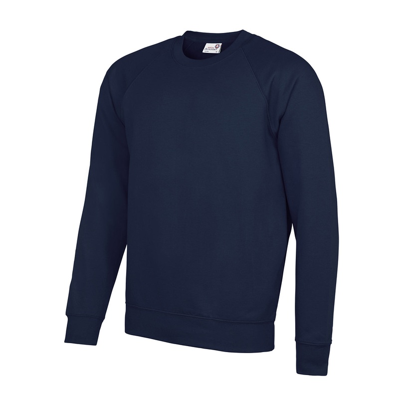 Academy Navy - Senior Academy raglan sweatshirt