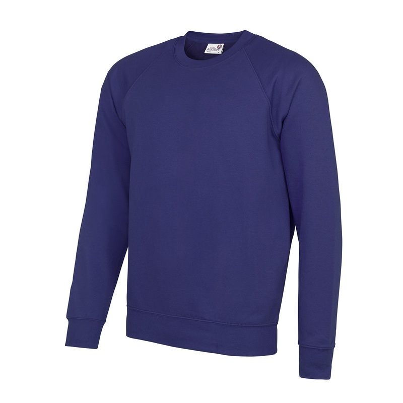 Academy Purple - Senior Academy raglan sweatshirt