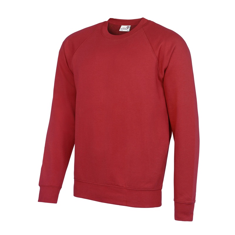 Academy Red - Senior Academy raglan sweatshirt