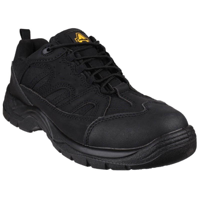 Amblers BLACK VEGAN SAFETY SHOE