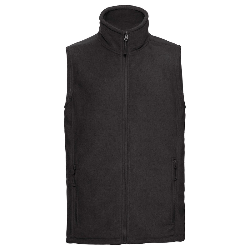 Black - Outdoor fleece gilet