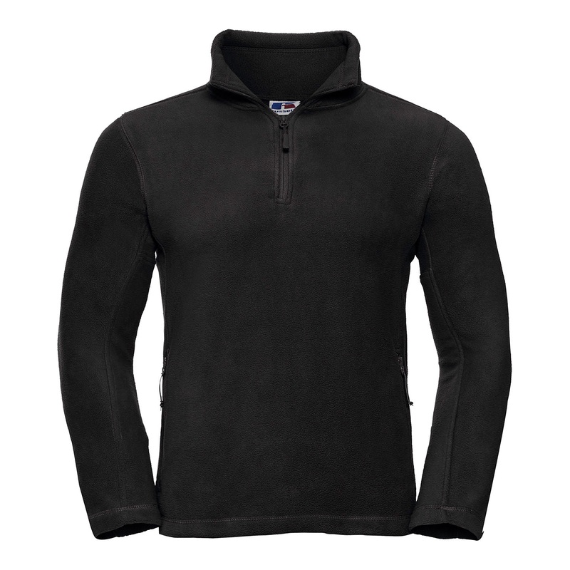 Black - -zip outdoor fleece