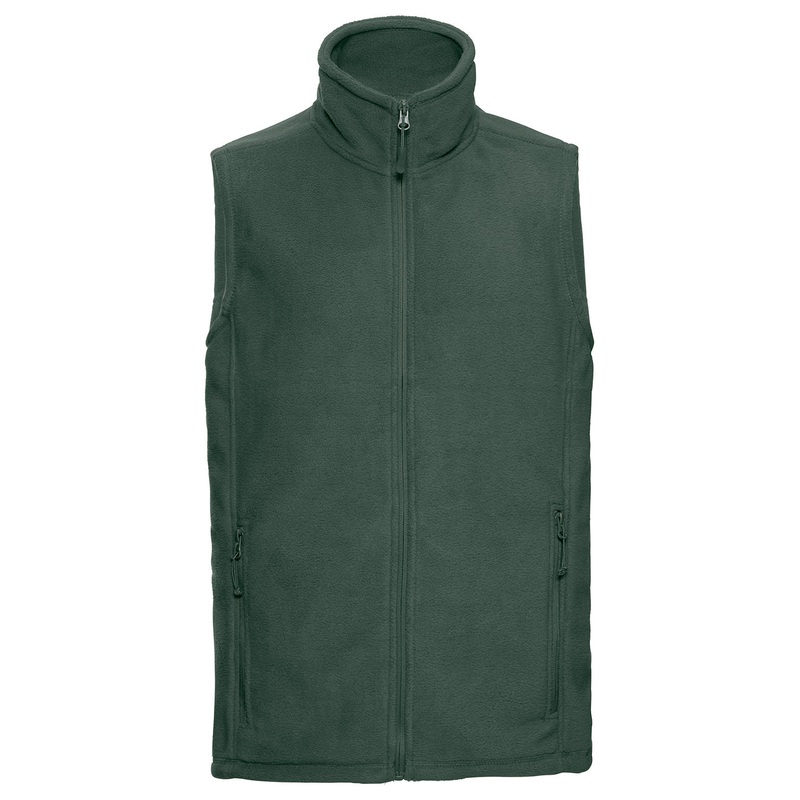Bottle Green - Outdoor fleece gilet