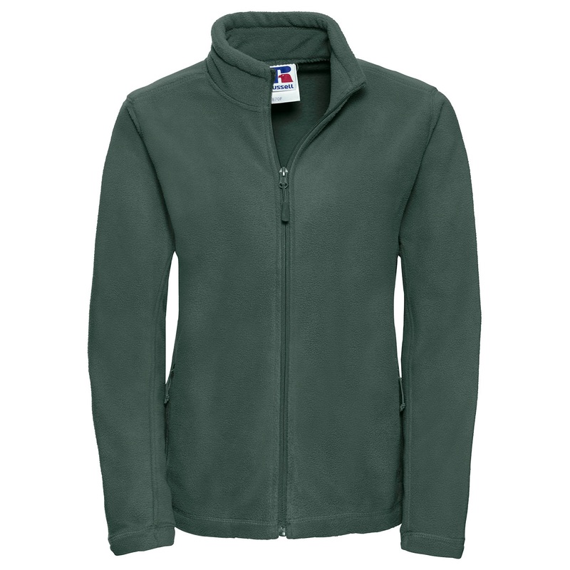 Bottle Green - Women's full-zip outdoor fleece