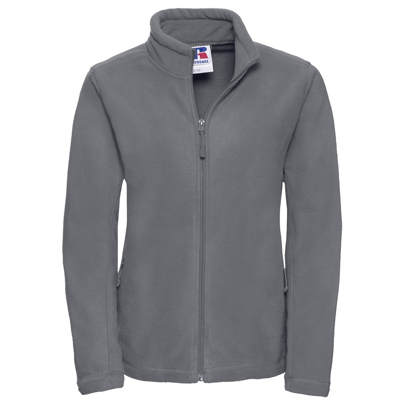 Convoy Grey - Women's full-zip outdoor fleece