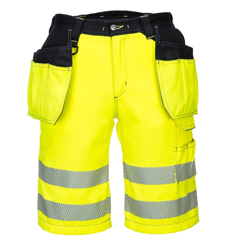 Hi-Vis Holster Pocket Shorts - PW343 (Portwest)