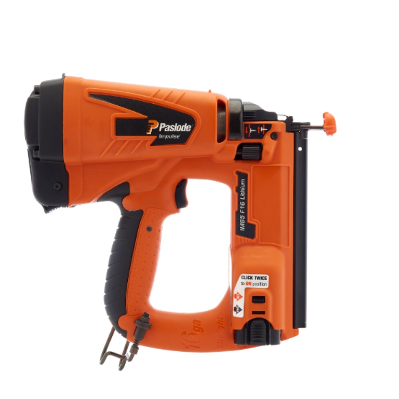 Paslode IM65 F16 straight brad finishing nailer (battery & charger set)