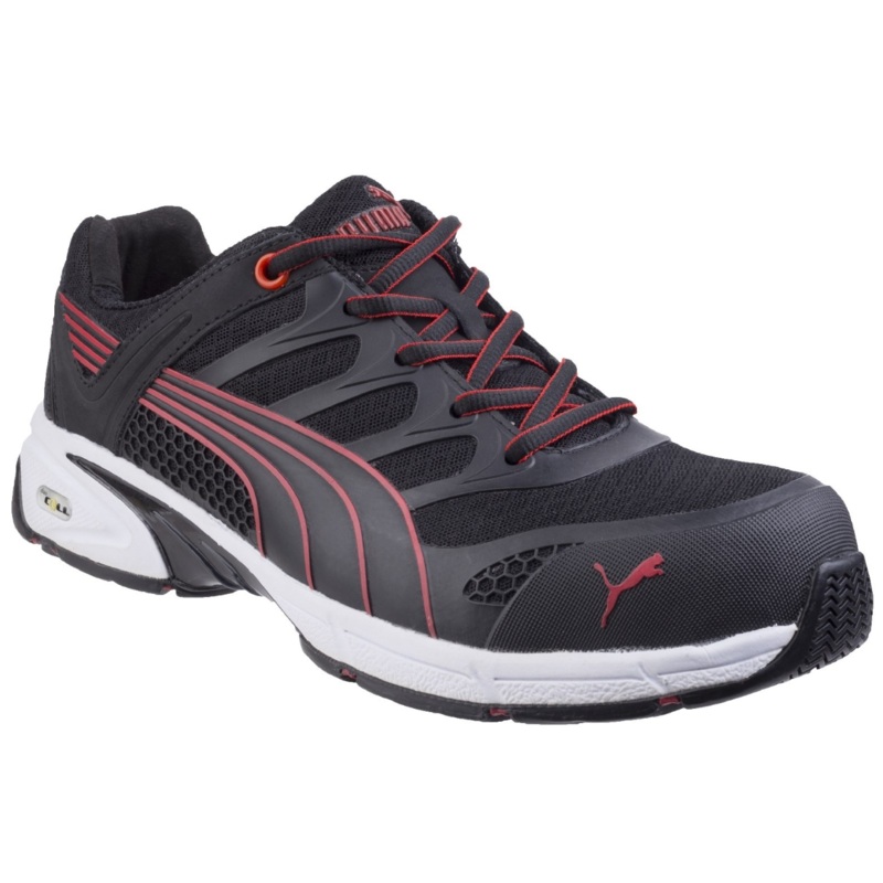 Puma Motion Red Mens S1P Safety Trainer