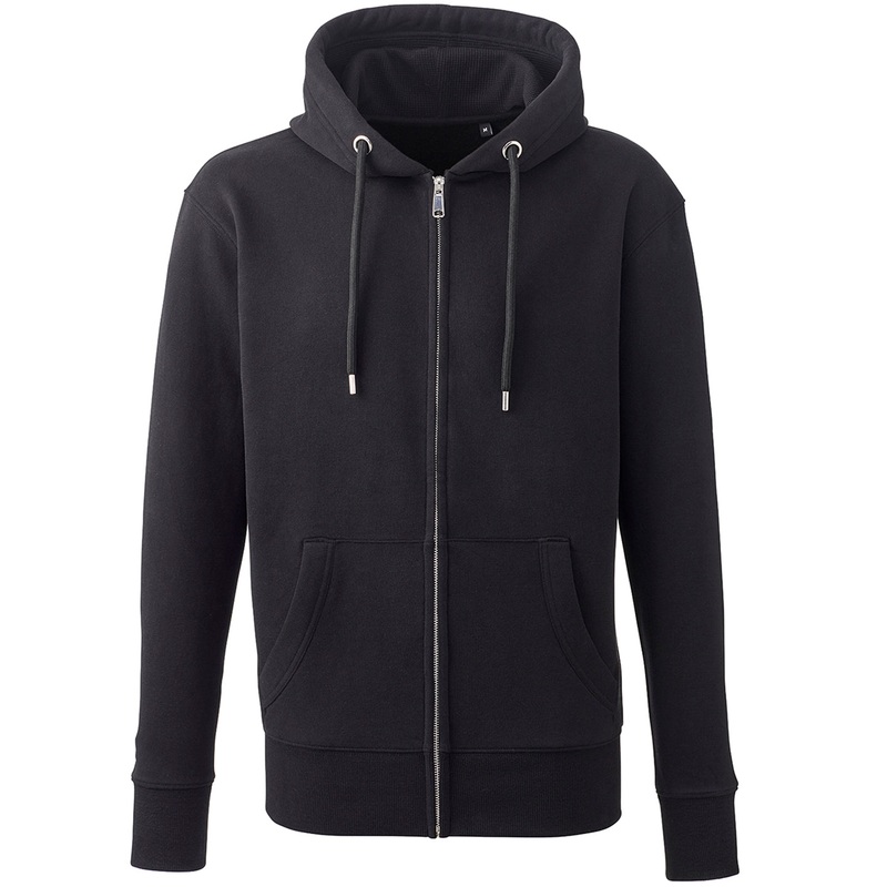 Black - Men's Anthem full-zip hoodie