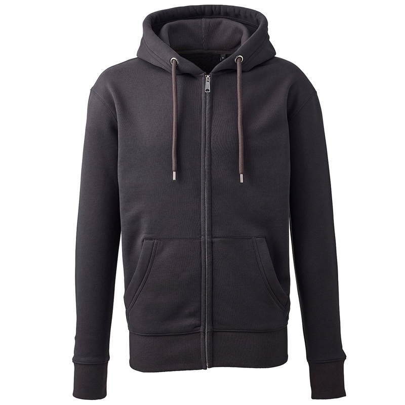 Charcoal - Men's Anthem full-zip hoodie