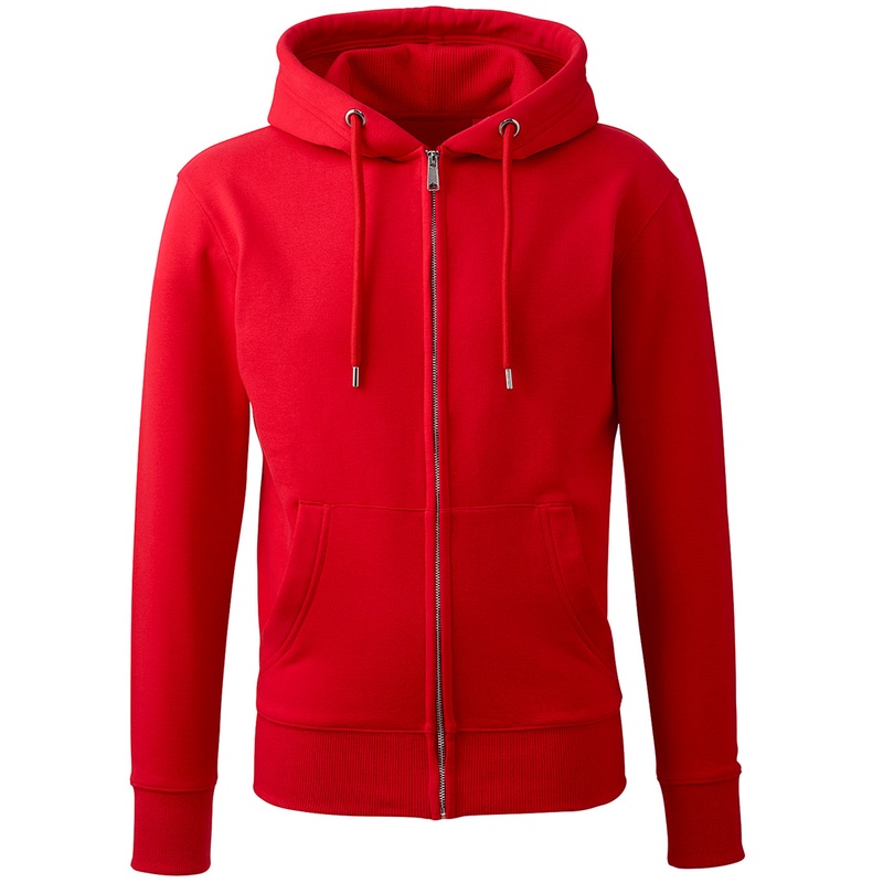 Red - Men's Anthem full-zip hoodie