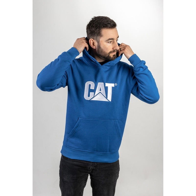 Trademark Hooded Sweatshirt Blue XXL