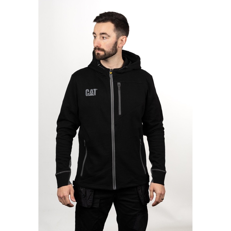 H2O Zip Work Sweatshirt Large Black