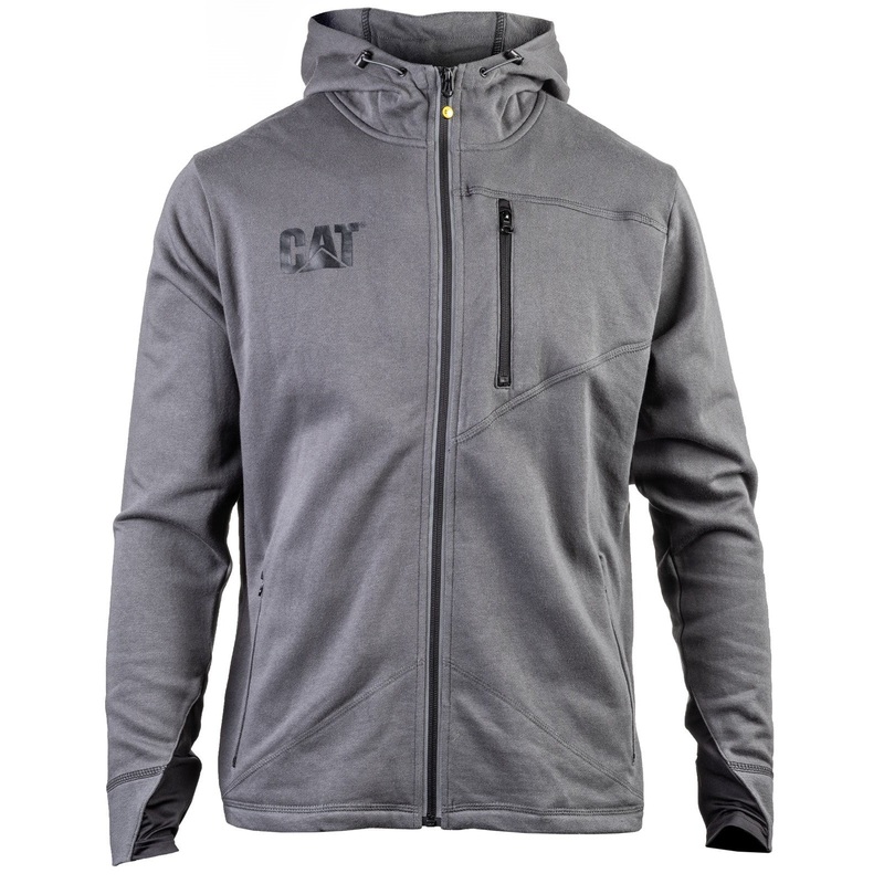 H2O Zip Work Sweatshirt Small Grey